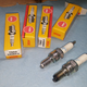 New vs old spark plugs.